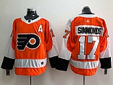 Philadelphia Flyers 17 Wayne Simmonds Orange Adidas Stitched Jersey,baseball caps,new era cap wholesale,wholesale hats